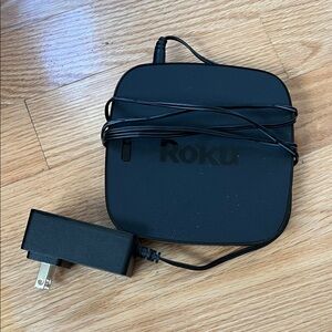 Roku Black Streaming Device with Adapter